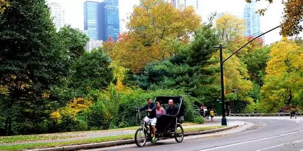 Central Park Pedicab Ride New York