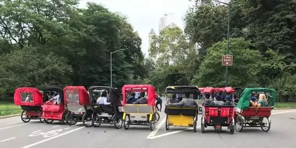 Central Park Pedicab Rides