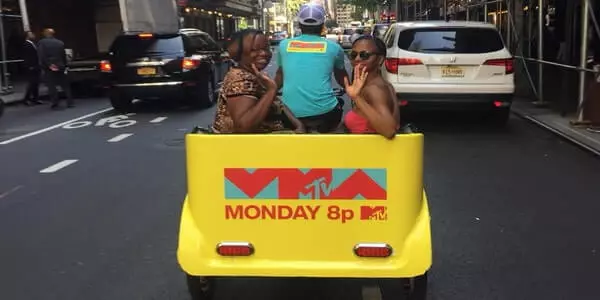 Pedicab Ads